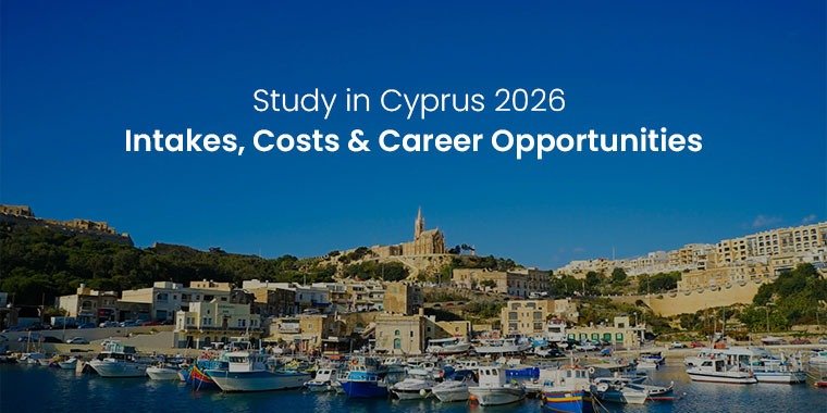 Study in Cyprus intakes 2026 for indian student