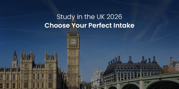 UK University Intakes 2026 for International Students