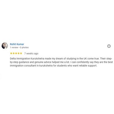 Google Review for Kurukshetra