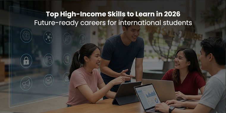 High-income skills for international students