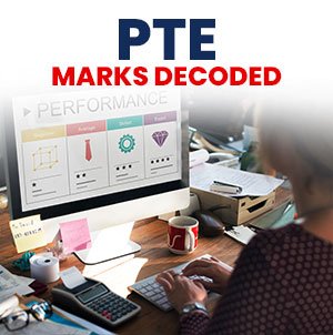 PTE Marks Distribution